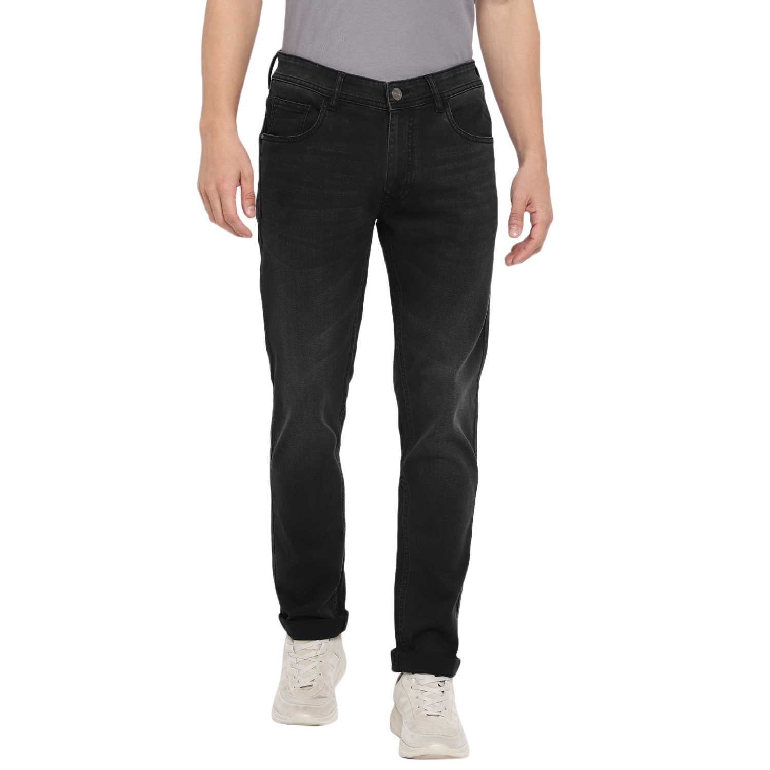 Redchief Blue Casual Slim Fit Jeans for Men